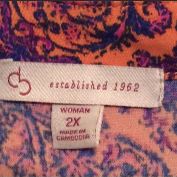 Dress Barn V-Neck Sleeveless Top - Picture 4 of 4